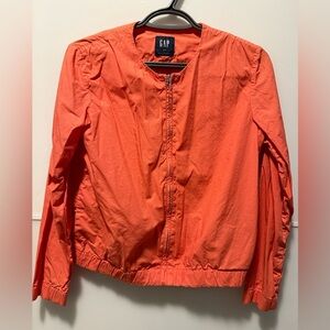 GAP Lightweight Coral Bomber Jacket